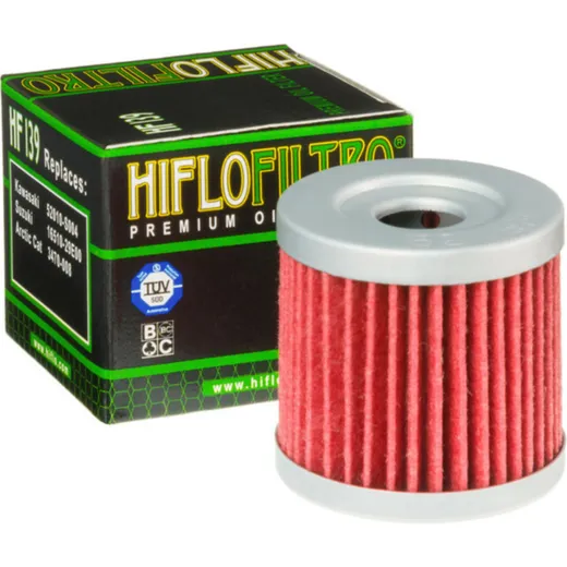 HIFLOFILTRO Ölfilter - HF139 für Suzuki, Kawasaki, Arctic CAT