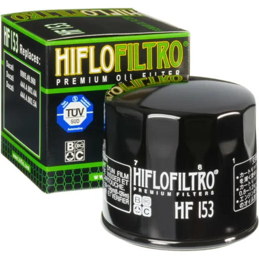 HIFLOFILTRO Ölfilter - HF153 für Ducati 1000MONSTER, 1000MULTISTRADA, 1000SSSUPERSPORT Cagiva ELEFANT750, ELEFANT900, GRANCANYON900