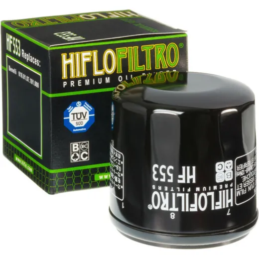 HIFLOFILTRO Ölfilter - HF553 BENELI für Benelli TNT1130, TNT899, TORNADO3900