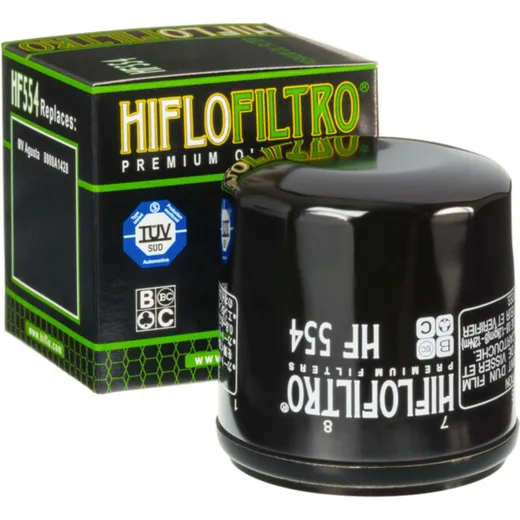 HIFLOFILTRO Ölfilter - HF554 für: MV Agusta für BRUTALE1078RR, BRUTALE750, BRUTALE910