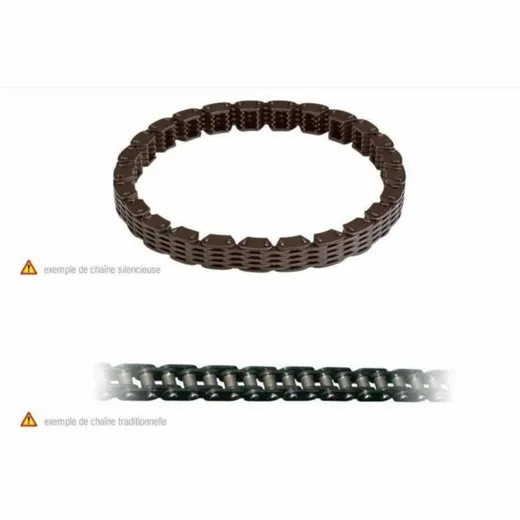 TOURMAX Herkömmliche Steuerkette - 88 Glieder für Honda CB500, CB550 Husqvarna TC2504T, TE2504T