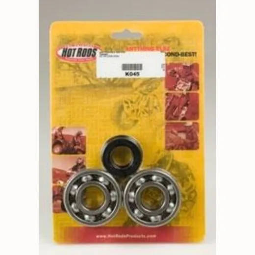 HOT RODS Crankshaft Bearing & Oil Seal Kit for Fantic XE125, XX125 Yamaha TT-R125, YZ125
