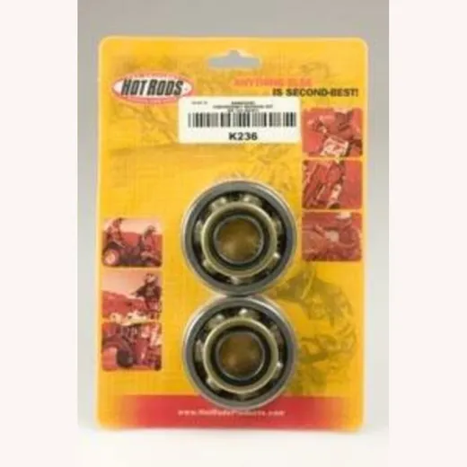 HOT RODS Crankshaft Bearing & Oil Seal Kit for Kawasaki KX125 K236