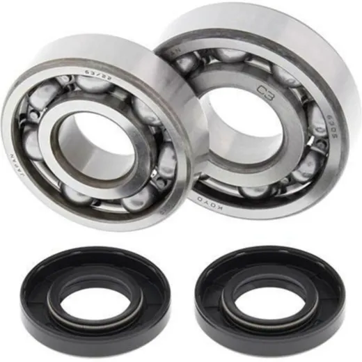 ALL BALLS Crankshaft Bearing & Oil Seal Kit for Kawasaki KX125