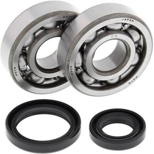 ALL BALLS Crankshaft Bearing & Oil Seal Kit for Suzuki RM80, RM85