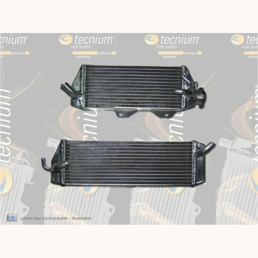 TECNIUM Oversize Left Water Cooler - for: Honda CRF450R