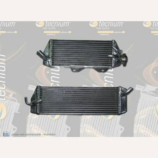TECNIUM Left Water Cooler - for: Honda CRF250R B203B