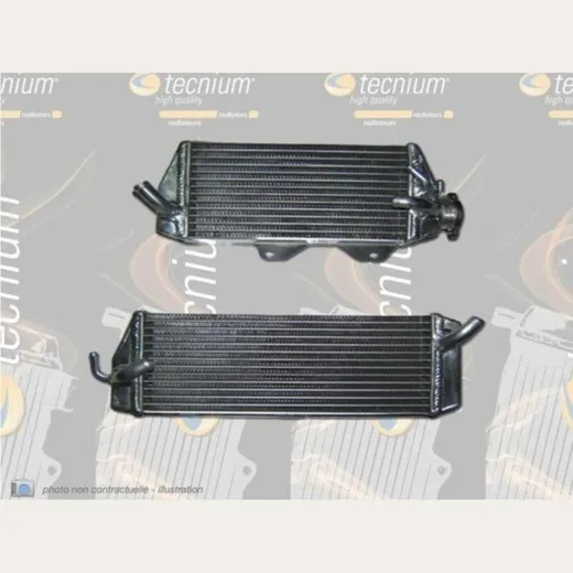 TECNIUM Left Water Cooler - for: Kawasaki KX450F B204B