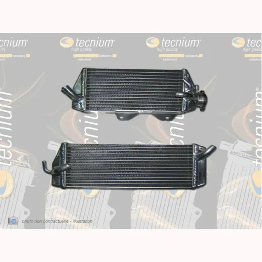 TECNIUM Left Water Cooler - for: Kawasaki KX450F B80B
