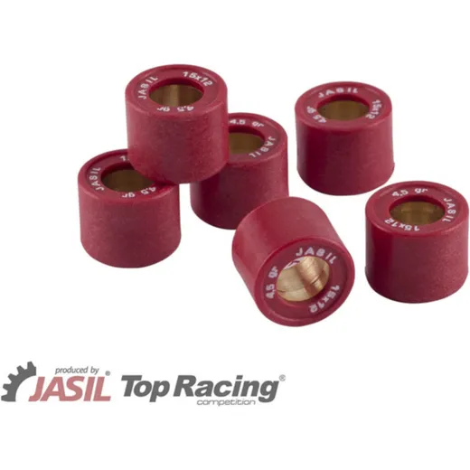 JASIL Variator Rollers Set 15x12mm 4,5gr - 6 pieces