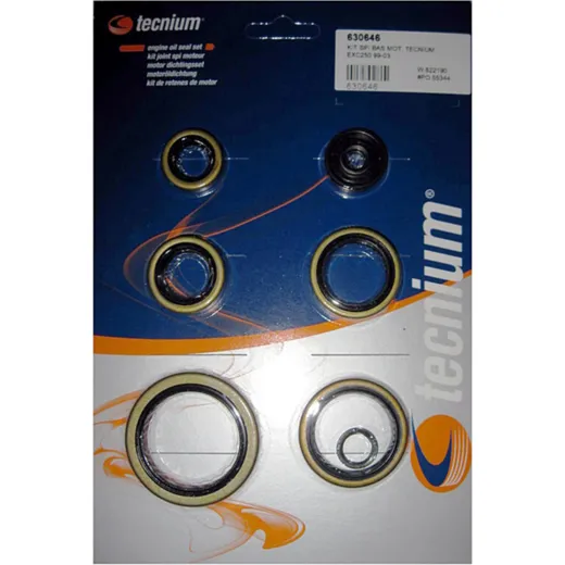 TECNIUM Engine Oil Seals Set for KTM 250EXC, 250SX