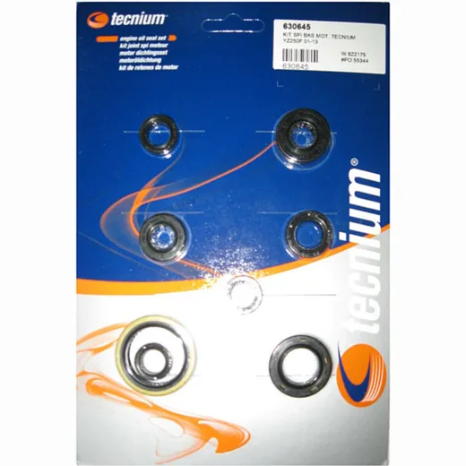 TECNIUM Engine Oil Seals Set for Yamaha YZ250F
