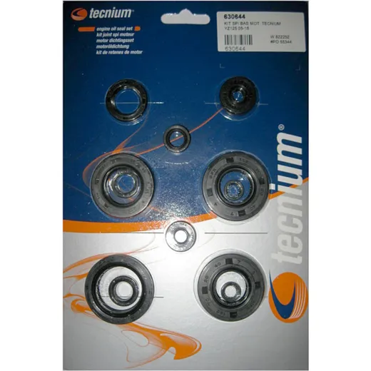 TECNIUM Satz Motor-Simmerringe für Yamaha YZ125 W.822252