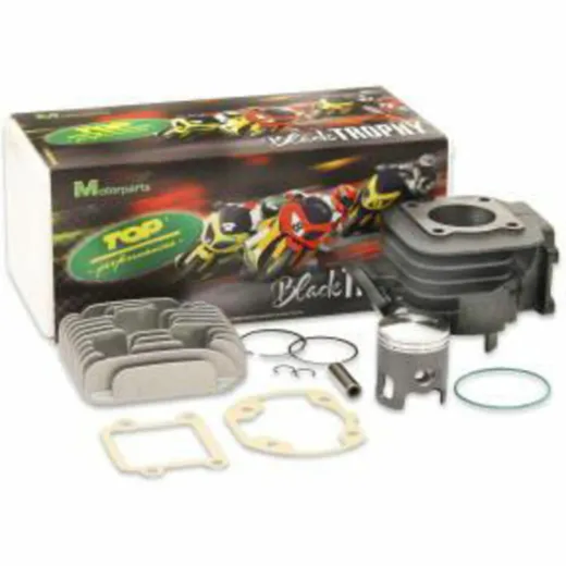 TOP PERFORMANCES Black Trophy Cylinder Kit - Ø40mm for: MBK/Yamaha for BOOSTER, STUNT BW`S, SLIDER