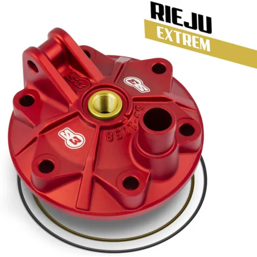 S3 Cylinder Head - Red for GAS GAS EC300, EC300RANGER