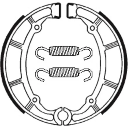 TECNIUM Street Organische Bremsbacken - BA065 für Yamaha XJ650, XJ750, XV1000TR1