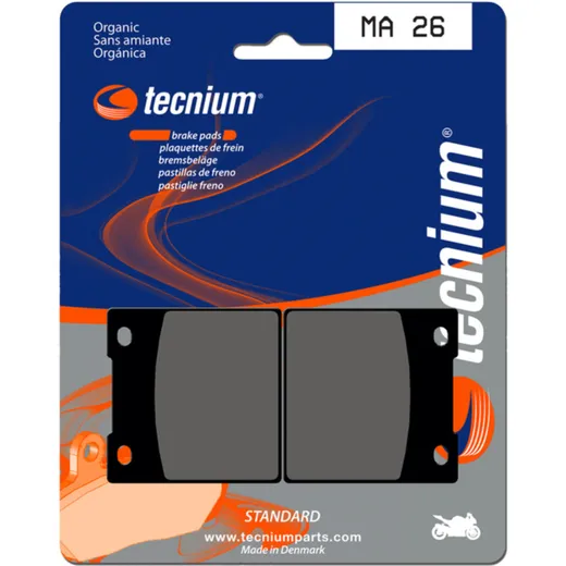 TECNIUM Street Organische Bremsbeläge - MA26 für Honda CB250, CB400, CB650