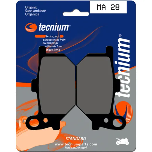TECNIUM Street Organische Bremsbeläge - MA28 für Yamaha RD250, RD400, XS400