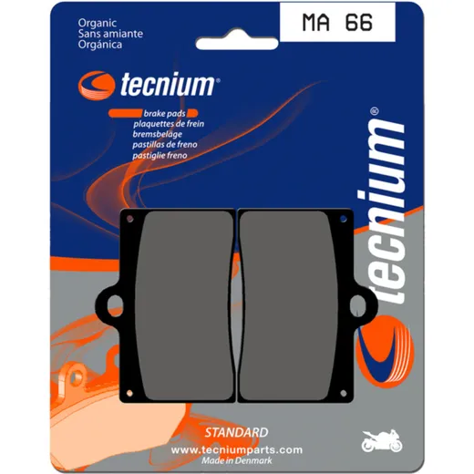 TECNIUM Street Organische Bremsbeläge - MA66 für Cagiva, KTM, Aprilia