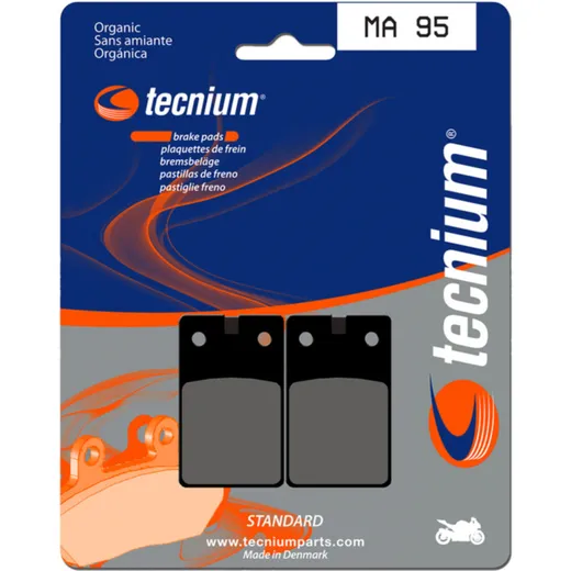 TECNIUM Street Organische Bremsbeläge - MA95 für Benelli SPRING50