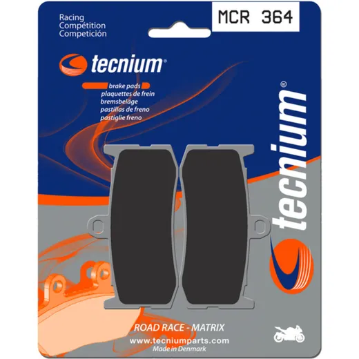 TECNIUM Racing Sintermetall Carbon Bremsbeläge - MCR364 für Triumph DAYTONA675