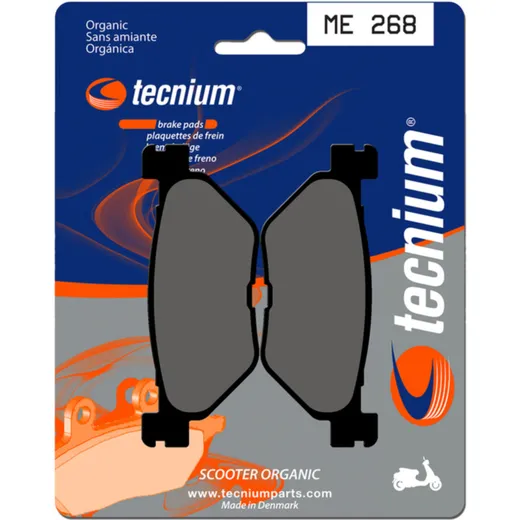 TECNIUM Scooter Organische Bremsbeläge - ME268