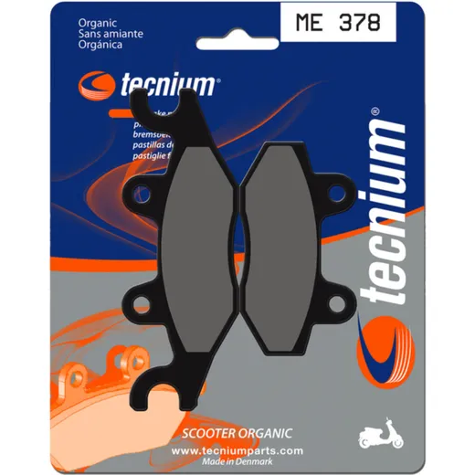 TECNIUM Scooter Organische Bremsbeläge - ME378 für TGB X-MOTION125, X-MOTION250
