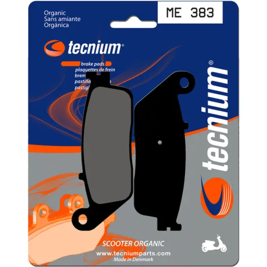 TECNIUM Scooter Organische Bremsbeläge - ME383 für Kymco XCITING400