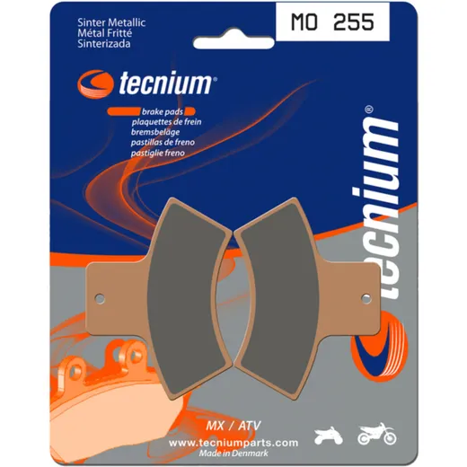 TECNIUM MX/ATV Sintermetall Bremsbeläge - MO255 für Polaris MAGNUM325, MAGNUM425, MAGNUM500