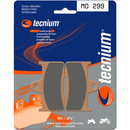 TECNIUM MX/ATV Sintermetall Bremsbeläge - MO299 für Goes 520MAX, G520SSVUTX, G525