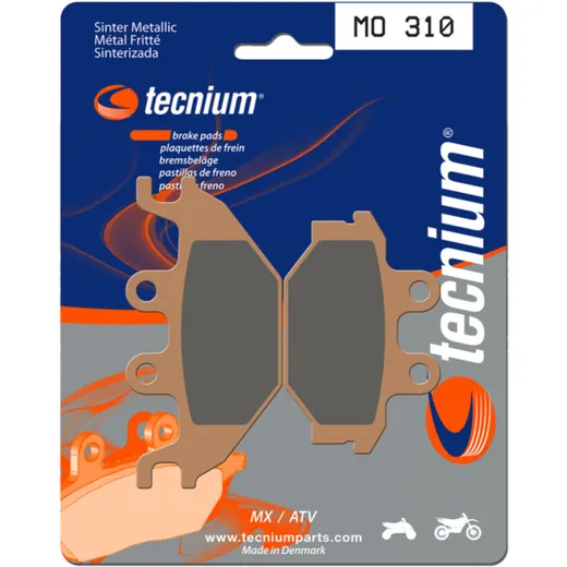 TECNIUM MX/ATV Sintermetall Bremsbeläge - MO310 für TGB, Kymco, Arctic CAT