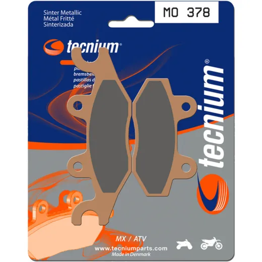 TECNIUM MX/ATV Sintermetall Bremsbeläge - MO378 für TGB X-MOTION125