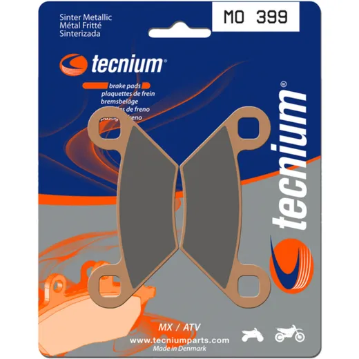 TECNIUM MX/ATV Sintermetall Bremsbeläge - MO399 für Polaris SCRAMBLER1000, SCRAMBLER850, SCRAMBLERXP1000S