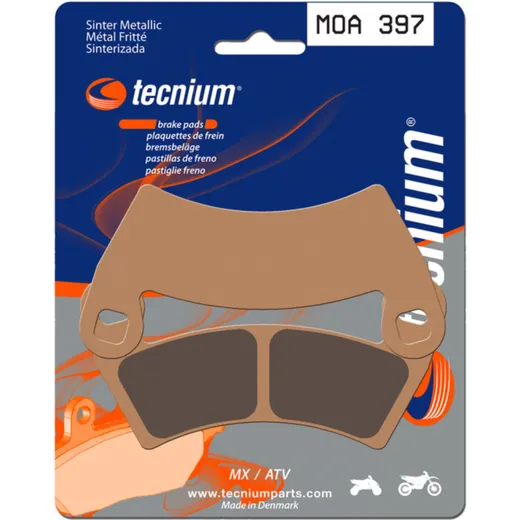 TECNIUM MX/ATV Sintermetall Bremsbeläge - MOA397 für Polaris GENERAL1000, RANGER500, RANGER700