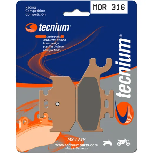 TECNIUM Racing MX/ATV Sintermetall Bremsbeläge - MOR316