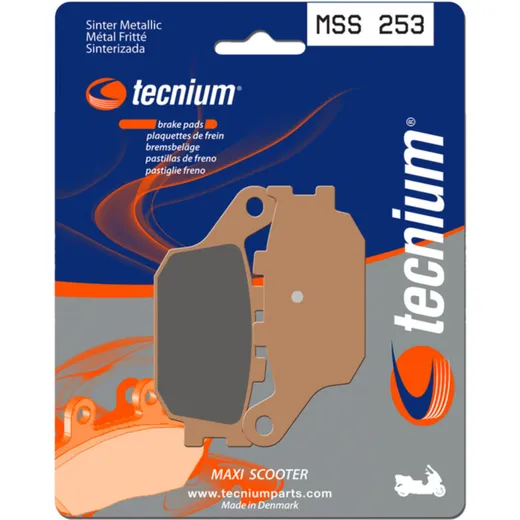 TECNIUM Maxi Scooter Sintermetall Bremsbeläge - MSS253 für Honda NSS250JAZZ