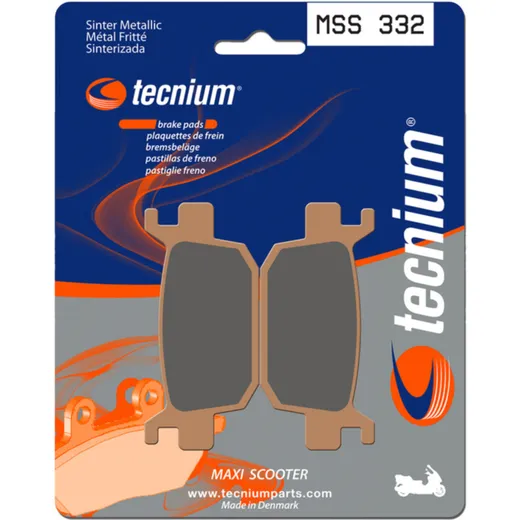 TECNIUM Maxi Scooter Sintermetall Bremsbeläge - MSS332 für Honda FORZA350, NSS300FORZA, SH300