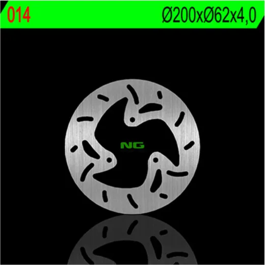 NG BRAKES Bremsscheibe starr - 014 für Rieju 125MARATHONPRO, MARATHONPRO125SM, MRT50 für: Gas Gas PAMPERA1254T