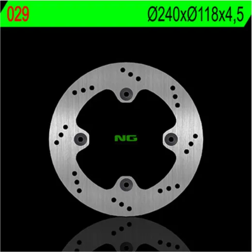 NG BRAKES Bremsscheibe starr - 029 für Suzuki DR650, XF650