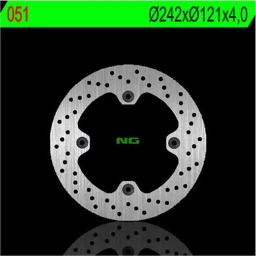 NG BRAKES Bremsscheibe starr - 051 für Suzuki DR600