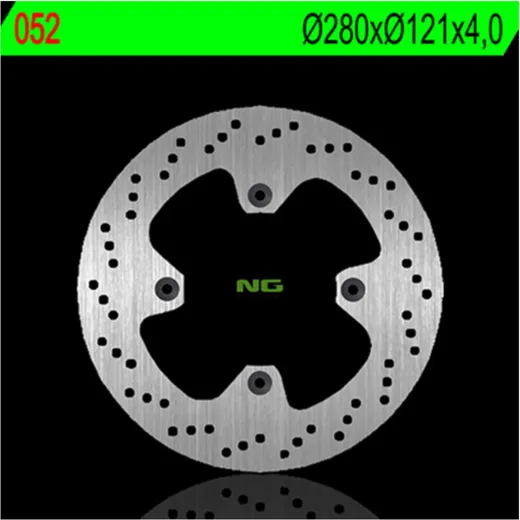 NG BRAKES Bremsscheibe starr - 052 für Suzuki DR650, DR750