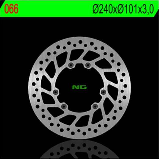 NG BRAKES Bremsscheibe starr - 066 für Honda CR125R, CR250R, CR500R HM CRE125, CRE250, CRE-F450R