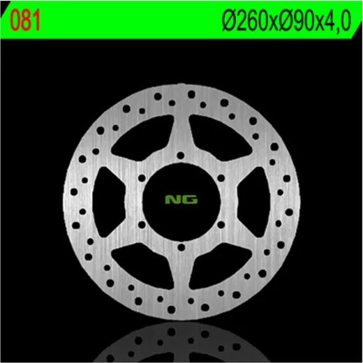 NG BRAKES Bremsscheibe starr - 081 für Derbi, Cagiva, Aprilia