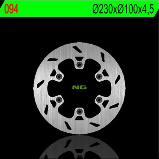 NG BRAKES Bremsscheibe starr - 094 für Kawasaki KLX250, KLX650