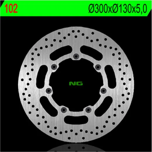 NG BRAKES Bremsscheibe starr - 102 für Kawasaki VULCAN1600