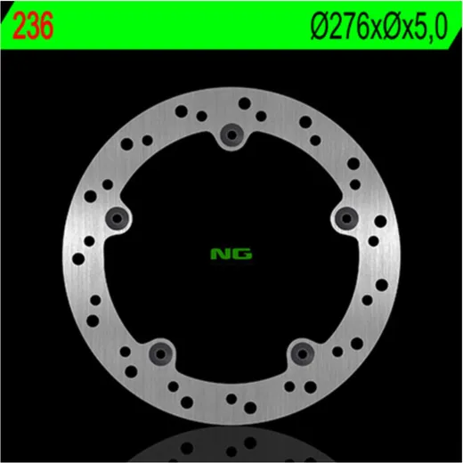 NG BRAKES Bremsscheibe starr - 236 für BMW K1200S, R1100GS, R1100R