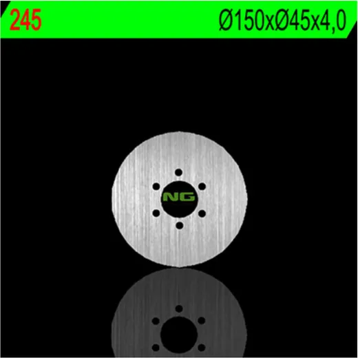 NG BRAKES Bremsscheibe starr - 245