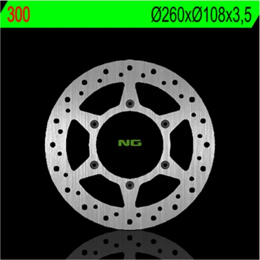 NG BRAKES Bremsscheibe starr - 300 für CCM, Fantic, für: Gas Gas