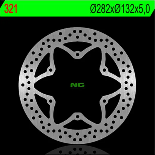 NG BRAKES Bremsscheibe starr - 321 für Yamaha FJ1200, FJR1300, TZR50