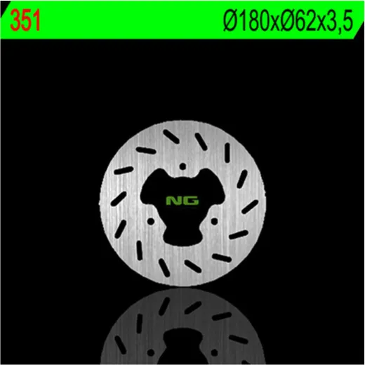 NG BRAKES Bremsscheibe starr - 351 für Aprilia, Gilera, Peugeot
